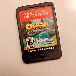Crash bandicoot Nintendo switch Games