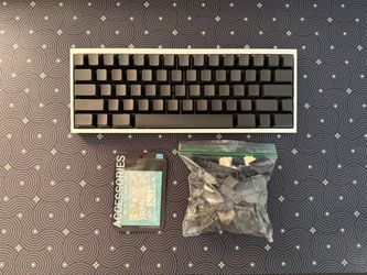 Tofu60 redux with venom60 Hall effect gaming pcb