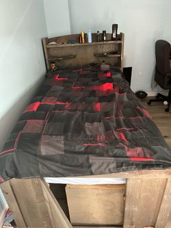 Twin bed frame