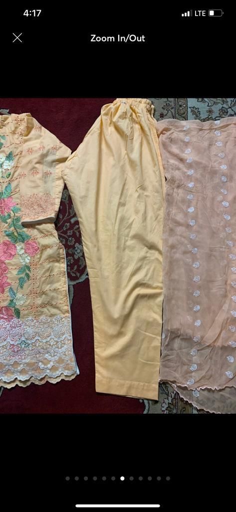 New 3 piece xl charisma laxauary Pakistani dress
