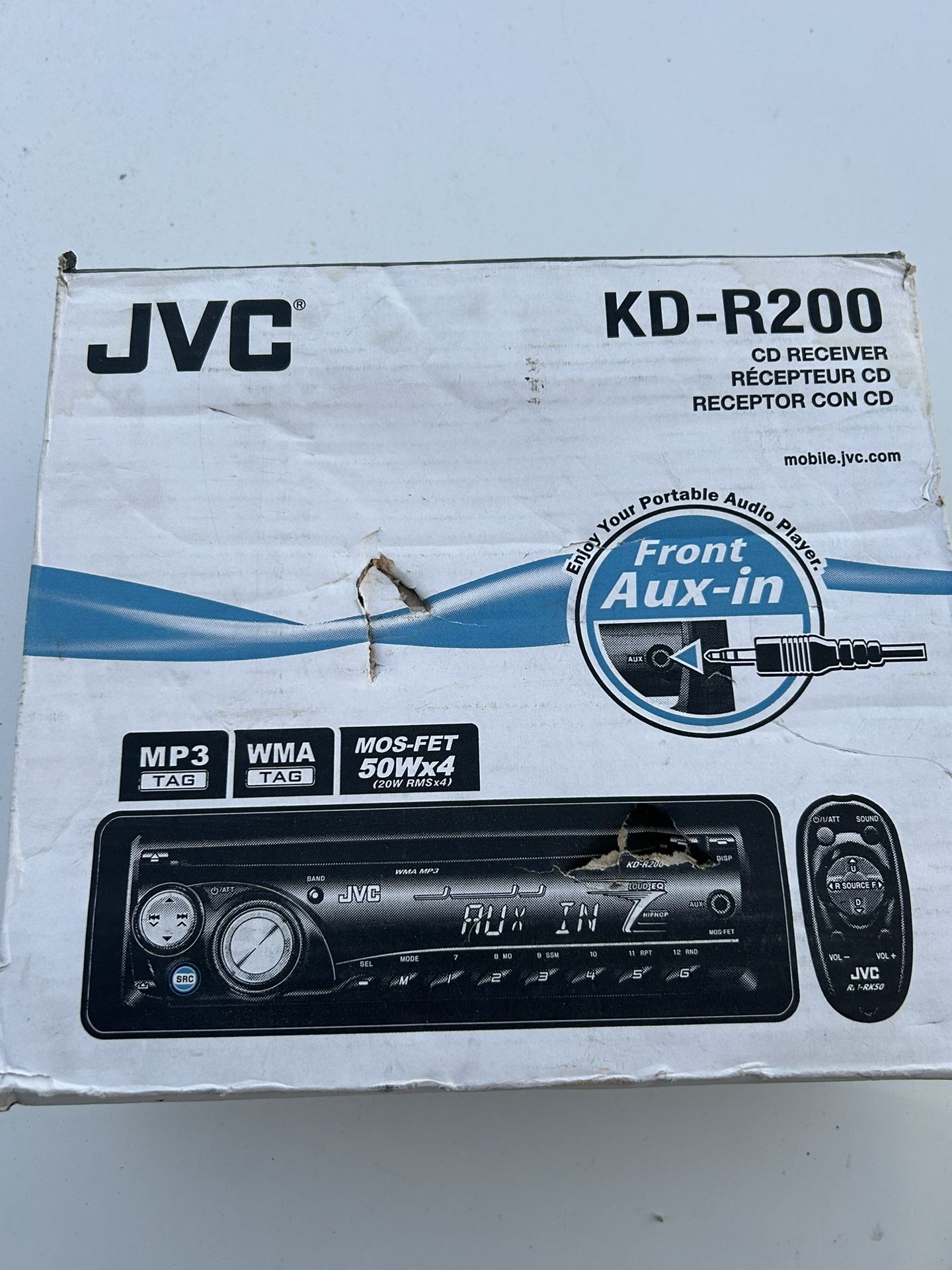 Car CD Player With Wireless Remotes