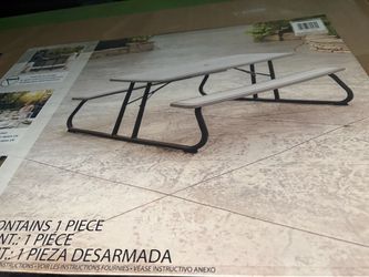 Folding  picnic table