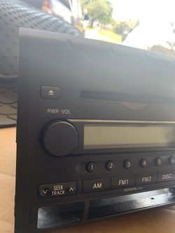Tacoma OEM Radio