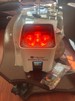 ColorKey MobilePar Pro HEX 6 Wireless LED Uplight – Like New