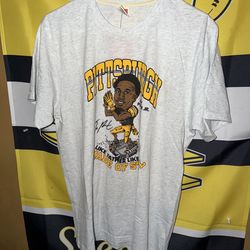 Homage NFL Football Pittsburgh Steelers Joey Porter Jr. Graphic T Shirt Men’s Large