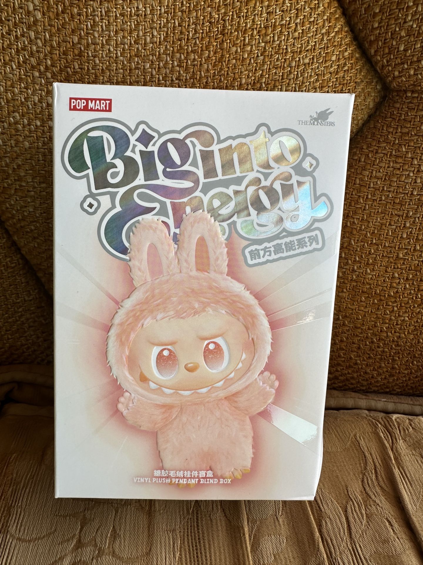 Big Into Energy Labubu Hope 100% Authentic Sealed Box(Damaged)