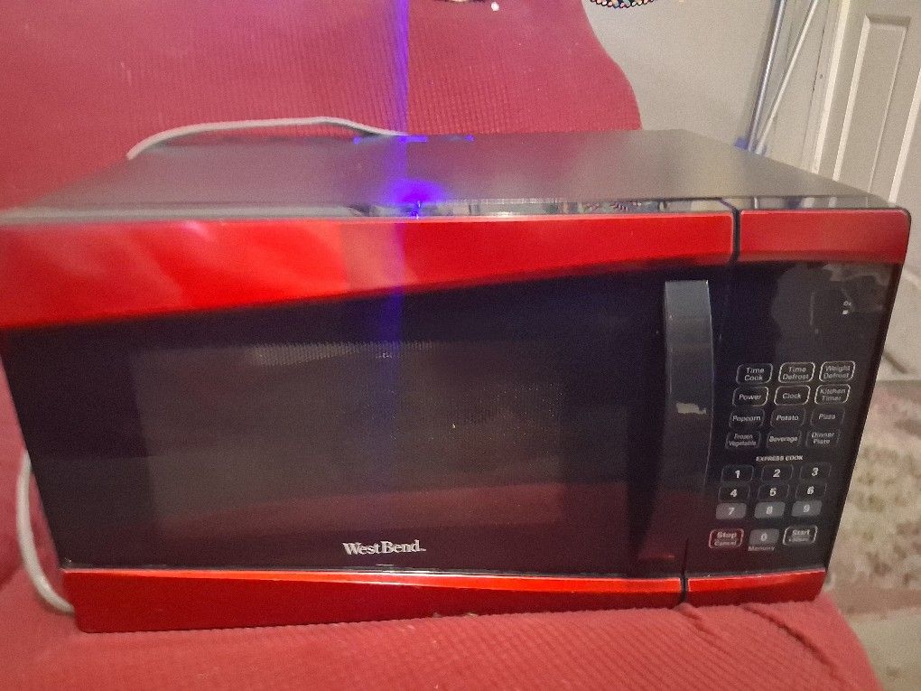 Red MICROWAVE
