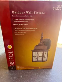 Outside lamp