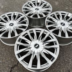 22” High Polished Cadillac Escalade Platinum Luxury Wheels Factory OEM New Takeoffs GMC Yukon Rims 