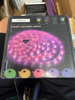 QZYL 2x32.8ft RGB LED Strip Lights