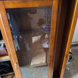 Wood Gun Cabinet