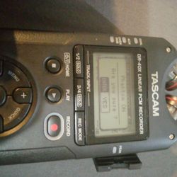 Tascam DR-40X 4-Track Portable Digital Audio Recorder - Good Condition - XLR Inputs