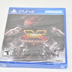 Street Fighter V: Arcade - PlayStation 4 Arcade Edition - Factory Sealed