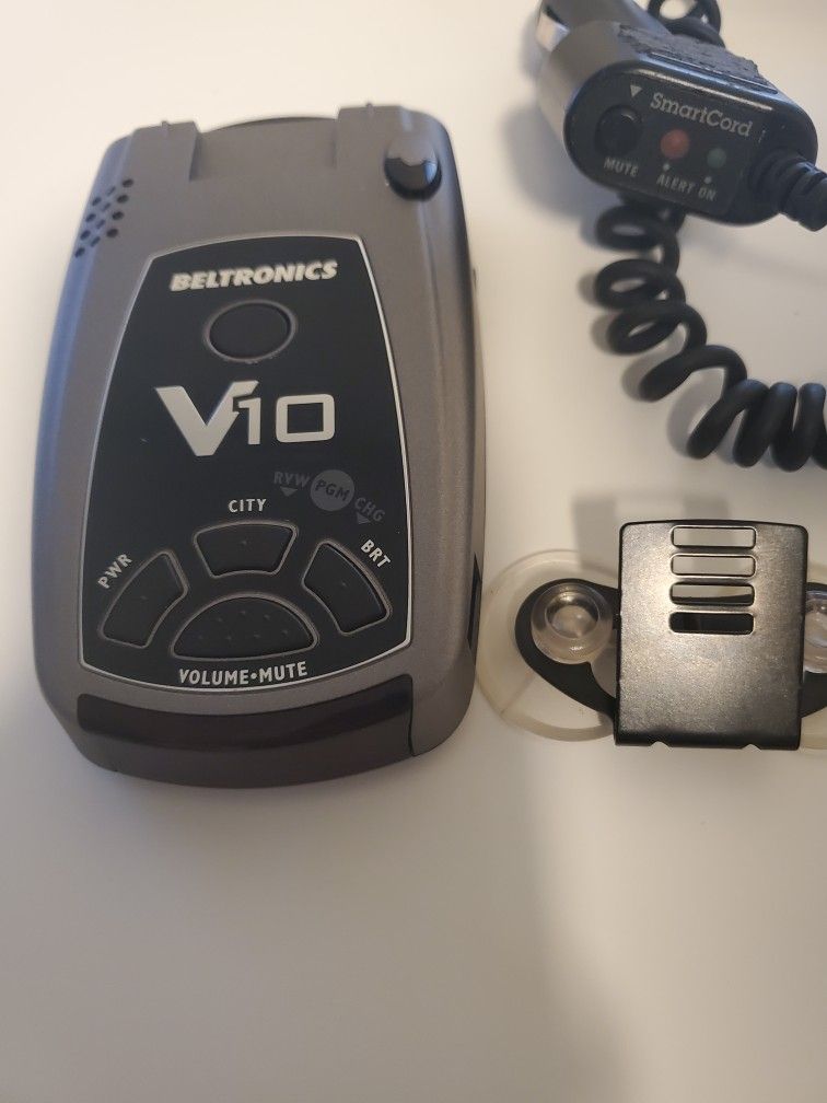 Beltronics V10 Radar Detector W/ Smart Cord