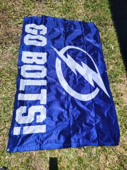 Tampa Bay Lightning Go Bolts Banner