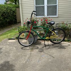 Three speed, beach cruiser