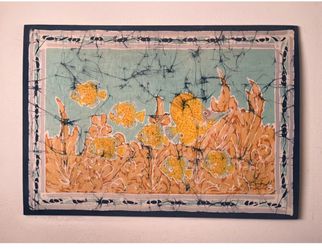 Batik Painting by Elaine Burch Taylor