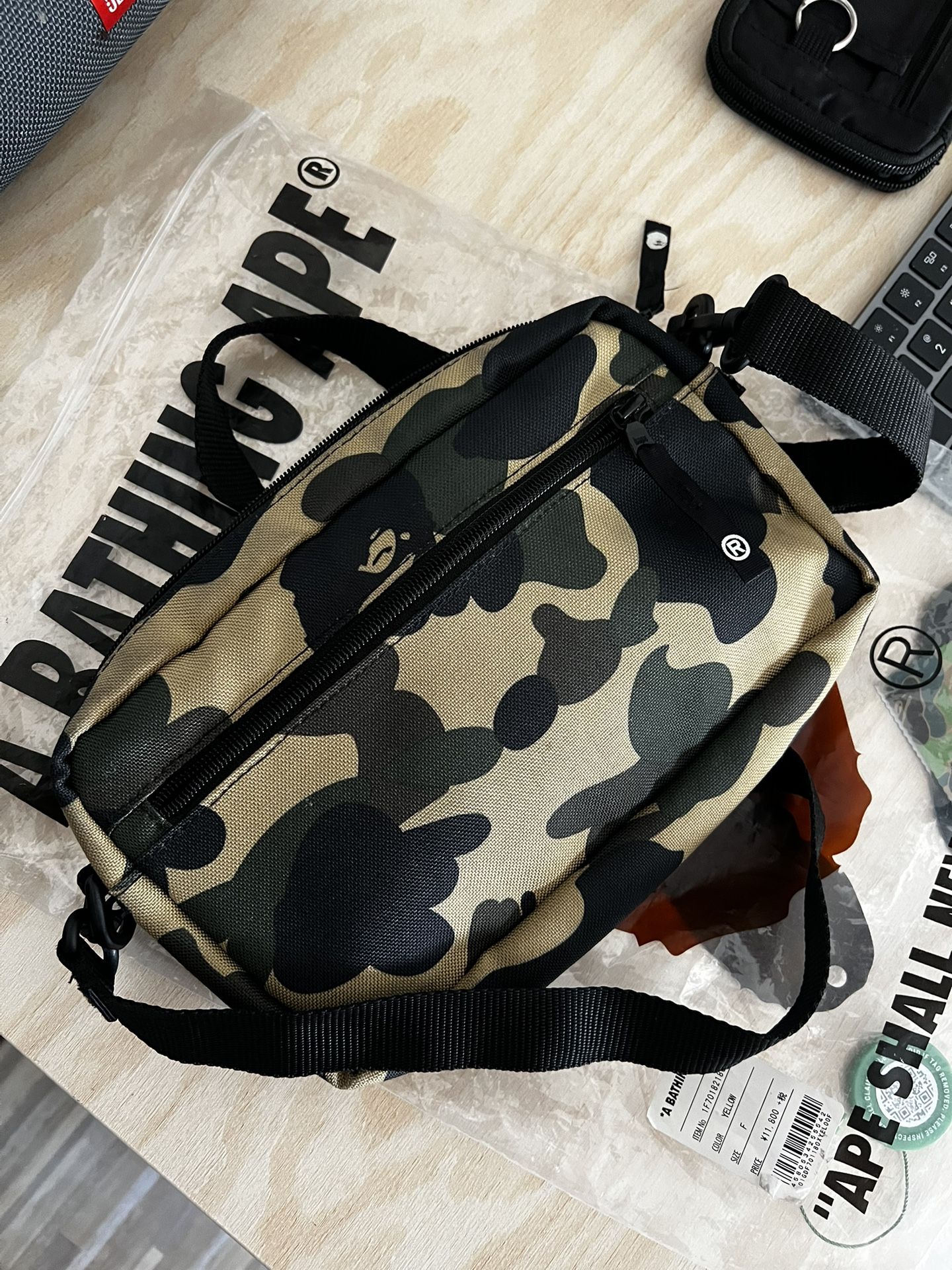 BAPE Camo Shoulder Bag