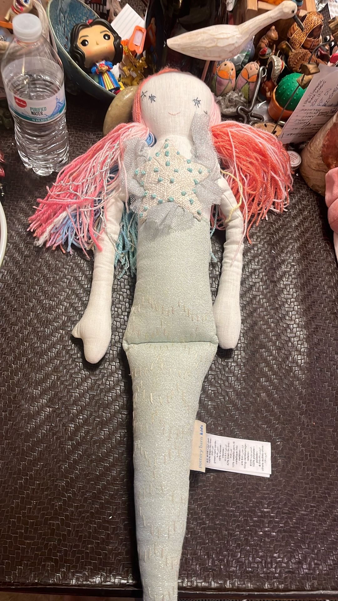 Pottery barn kids retired Sirena 26.5 inch Mermaid Doll