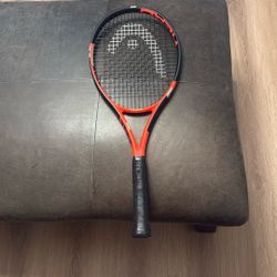 Head Tennis Racket Challenge MP Orange. 4- 3/8 -3 Grip  Excellent Condition Like New.