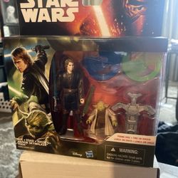 Star Wars “Revenge Of The Sith" Anakin Skywalker & Yoda 2 Pack 3.75”