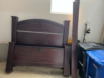 Free queen bed frame