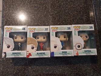 Golden Girls Funko Pop Lot
