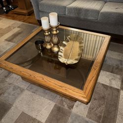 Glass Coffee Table 
