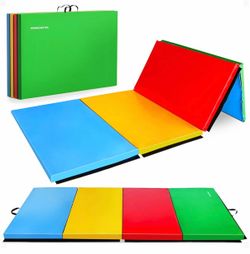 3 Folding Gymnastics/Exercise Mats (10’ x 4’ x 2”)