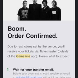 2 Smashing Pumpkins Tickets for Toyota Amphitheater (PIT GA) 