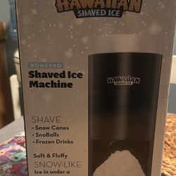 Hawaiian Shaved Ice Machine 