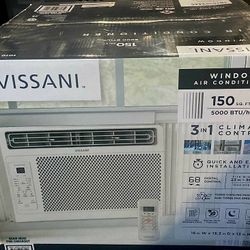 Vissani
5,000 BTU 115-Volt Window Air Conditioner for 150 sq. ft. Rooms in White