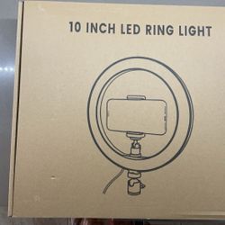 AIXPI 10“ LED Ring Light With Remote Function 