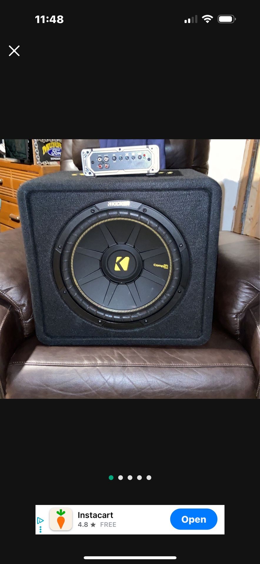 Kicker Subwoofer Only $200.00