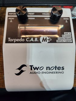 Two Notes Torpedo C.A.B. M+ Guitar Cab Modeler