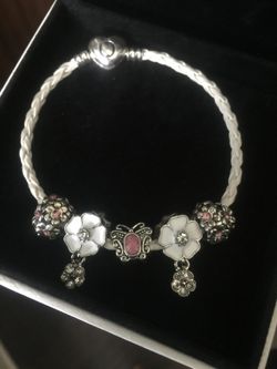 Pandora style Bracelet with charms