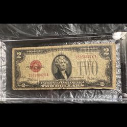 $2 Bill Red Seal 