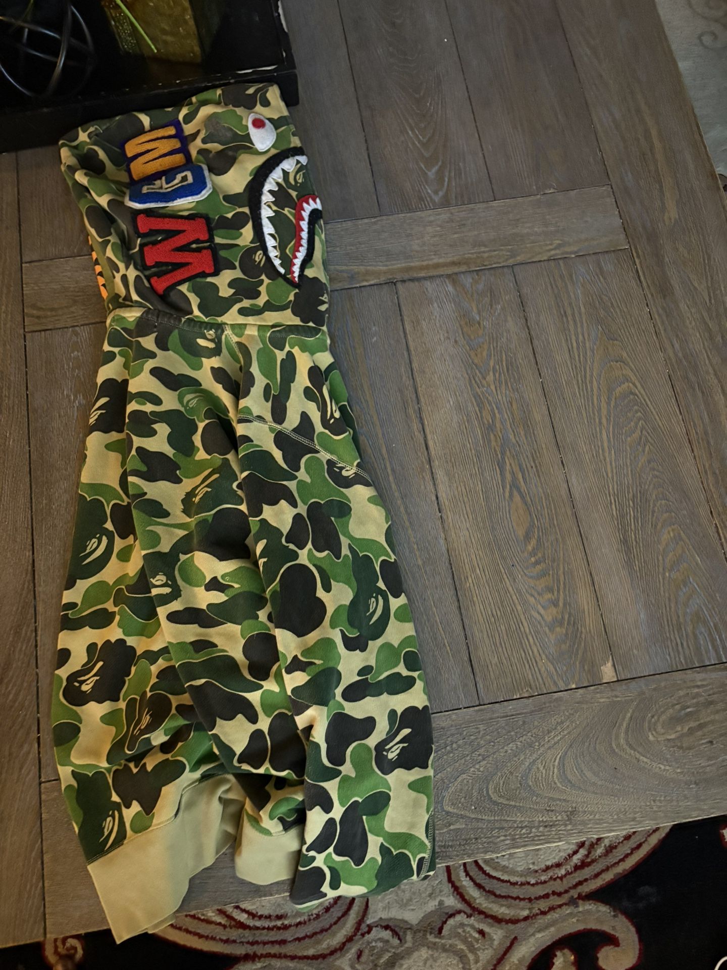 BAPE camo hoodie #double hoodie