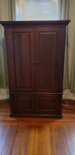 Armoire Cabinet Cherry Wood