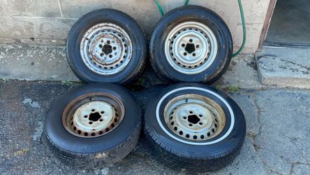 Volkswagen Vanagon 14 inch steel wheels 5 on 112mm