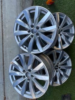 Audi OEM 19" Wheels - A4 B9 / A5 / Q5 - 5x112 - Set of 4 - No Bends/Cracks