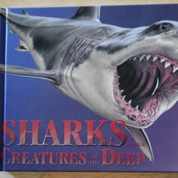 "Sharks & Other Creatures Of The Deep" Hardcover Book By Susan Barraclough - NEW