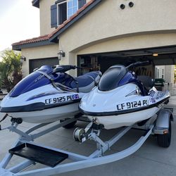 Two 2004 Yamaha  Jet Ski
