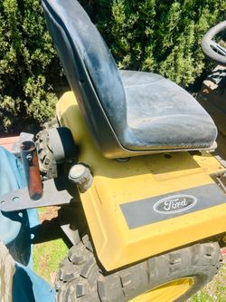 1982 Ford TW-20 lawn and garden tractor, a riding mower/garden tractor..selling as-is.