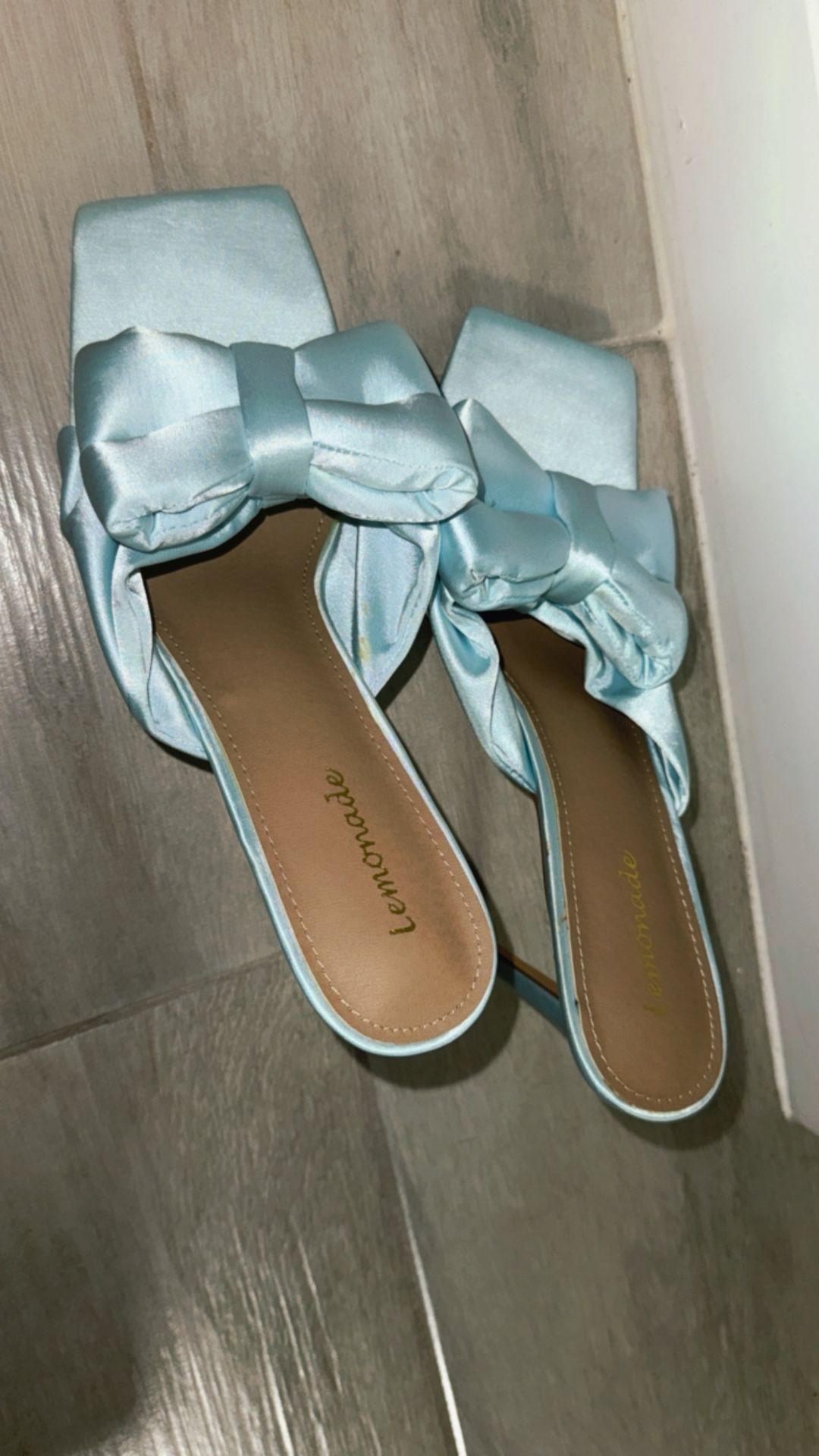 Powder Blue Heels