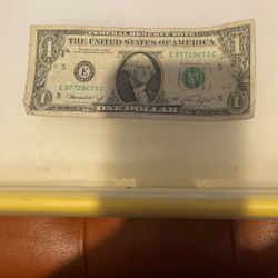 One Dollar Bill “1974”
