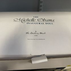 Collectors Item: Michelle Obama Inaugural  Dress Doll