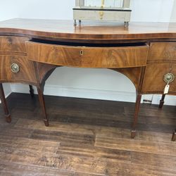 Antique Mahogany Sideboard Table