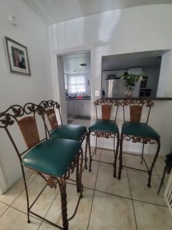 Brass Bar stools