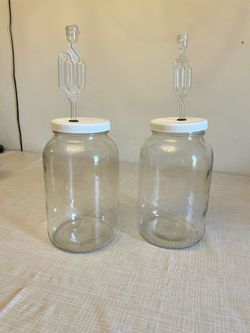 FastTrack Fermentation 1-Gallon Jars (Set of 2) – $10 for Both